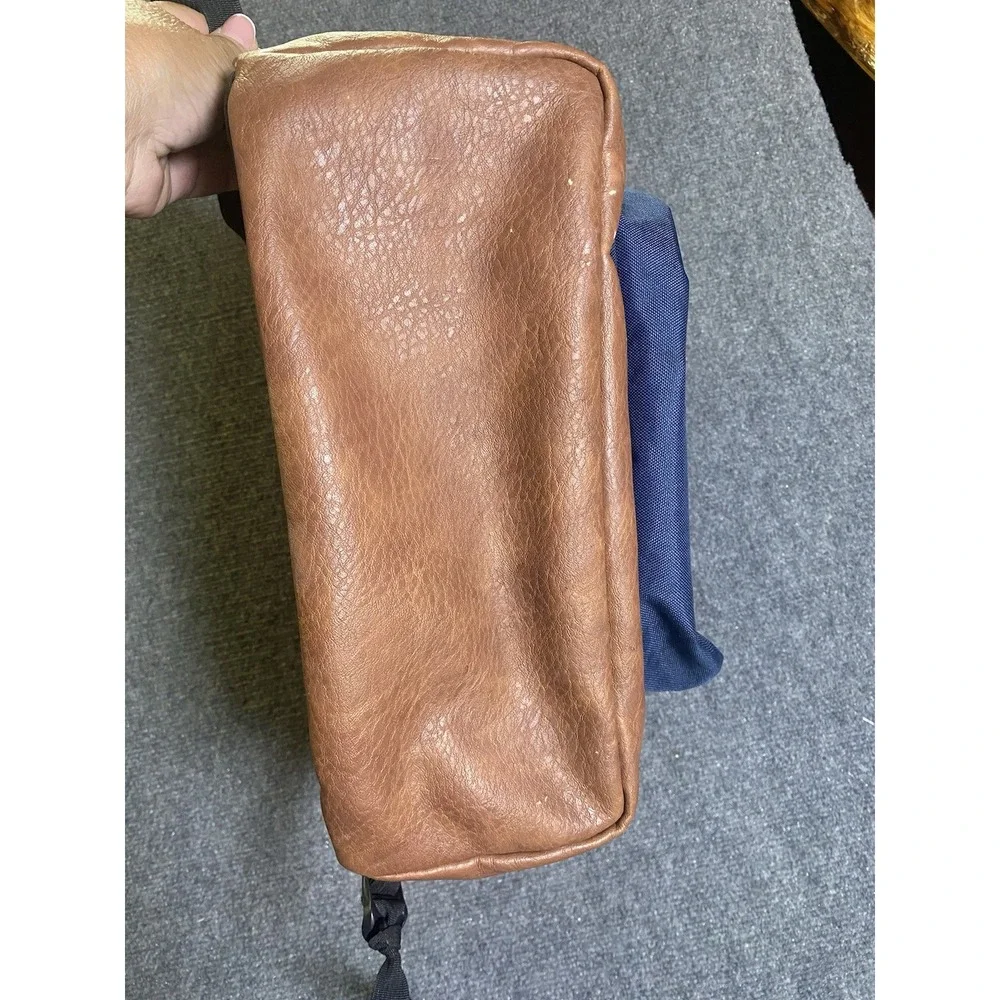 Trans Jansport Backpack - Solid Blue School Laptop CLEAN